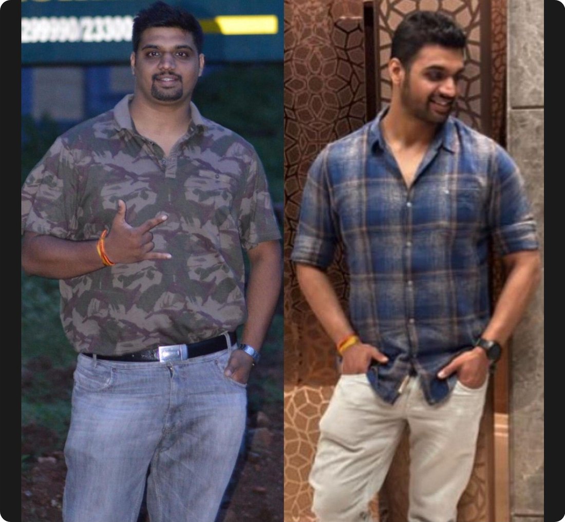 Shreyas before and after