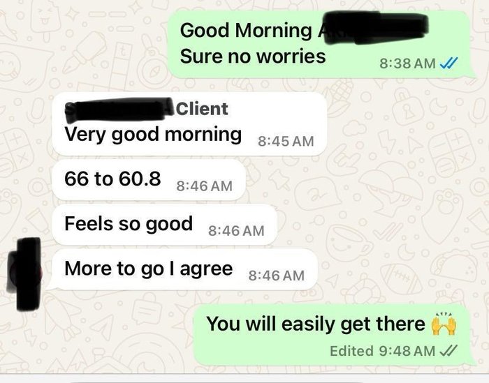 Client message