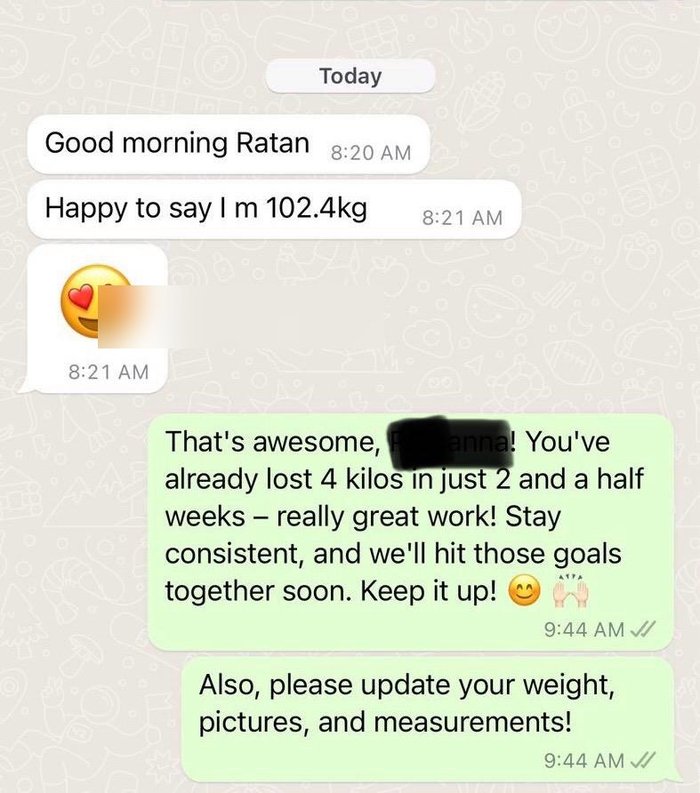 Client message