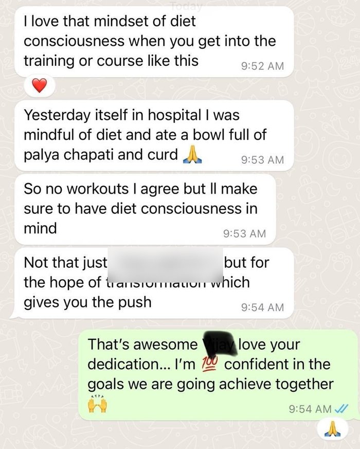 Client message